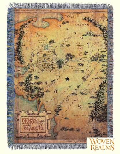 Middle-earth Woven Blanket.